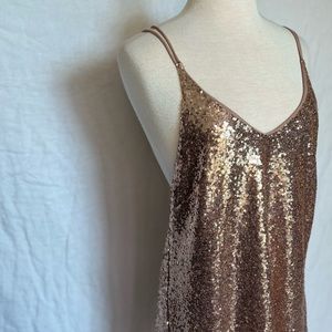 Sequin Mini Dress